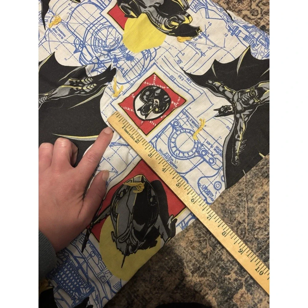 Batman Returns‎ Blanket QuiltDC Comics Catwoman Penguin  VTG 1992 43